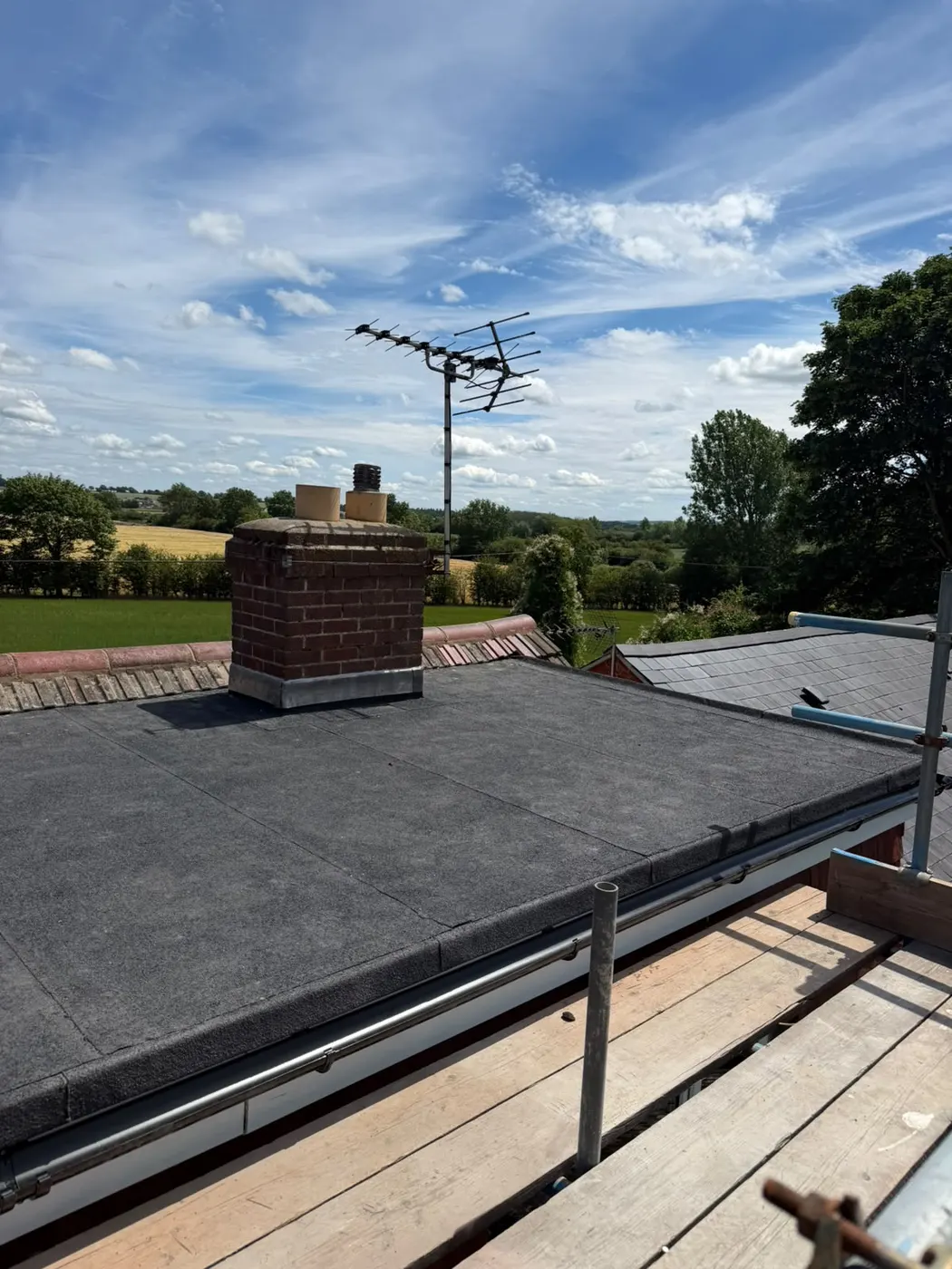 Flat roof by Union Roofing in Berkshire (1)