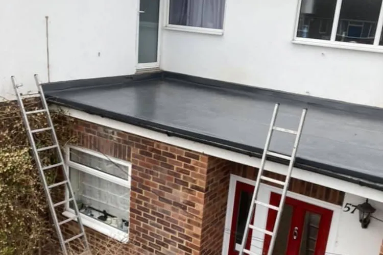 Fibreglass Roofs work in progress