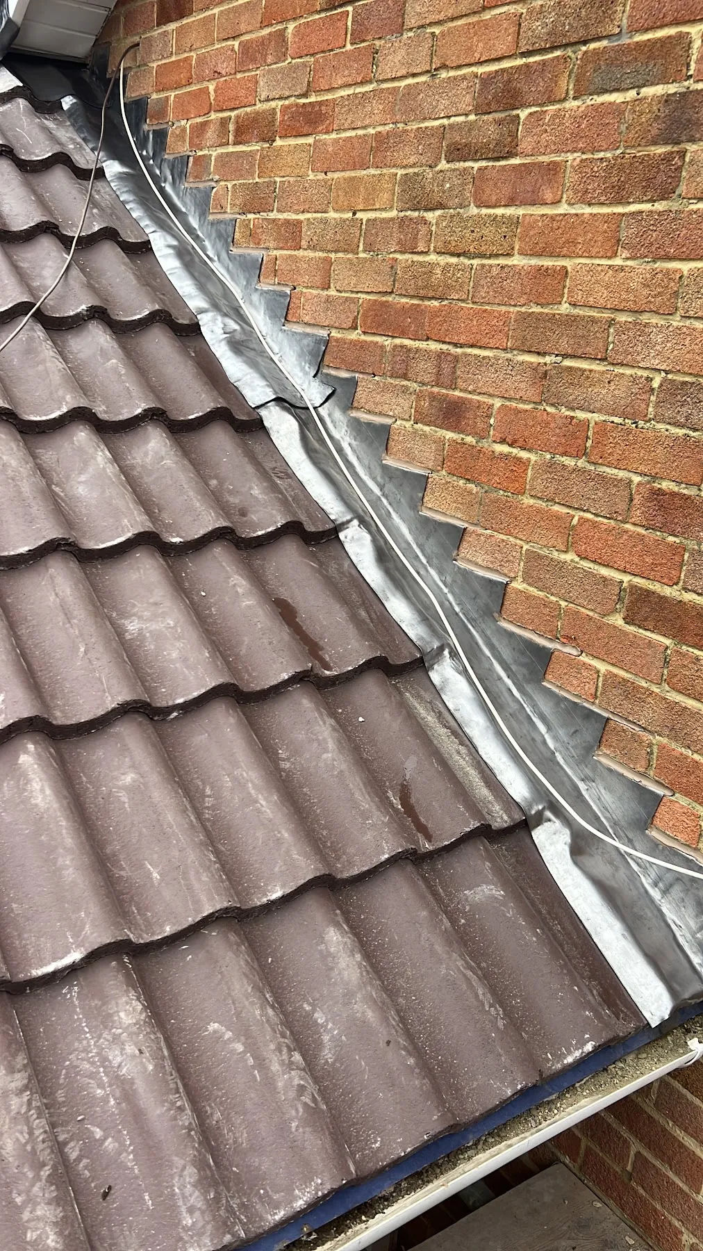 Roof Repairs work in progress